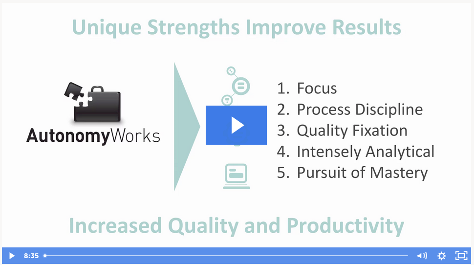 Webcast - Unique Strengths of Adults with Autism